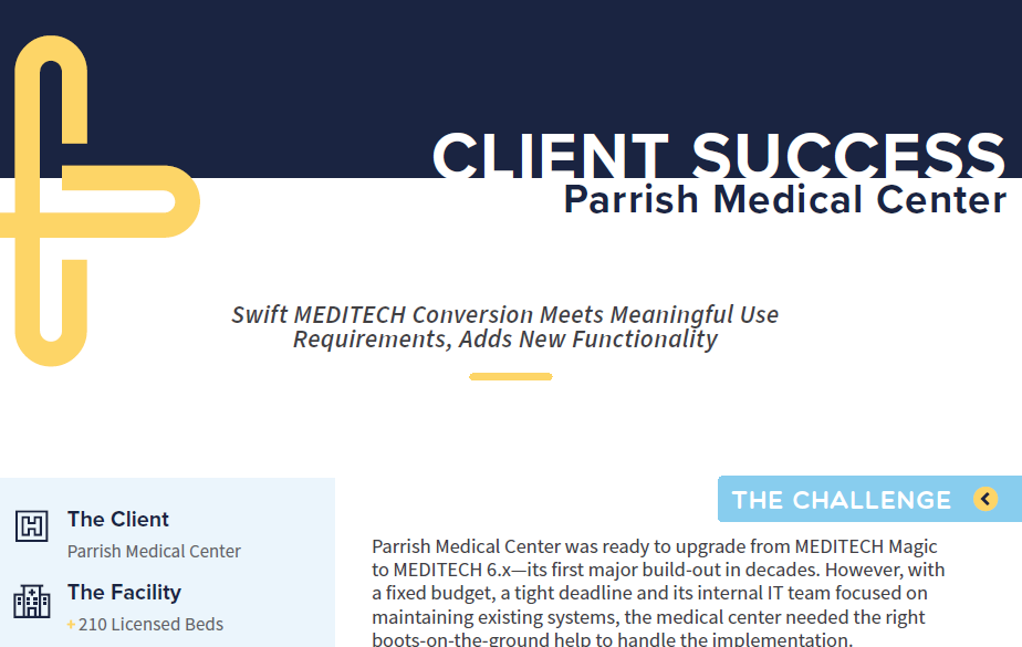 Parrish Medical sneak peek